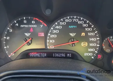 2004 Chevrolet Corvette from USA, damaged, VIN 1G1YY22G545129984